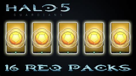 Halo 5 Gold Req Packs Opening Youtube
