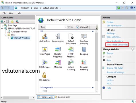 Configure Virtual Directory On IIS Windows Server VD Tutorials