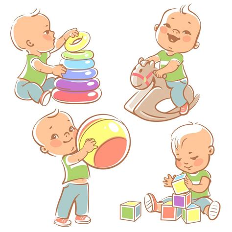 малыши Baby Baby Illustration Baby Sketch Kids Playing