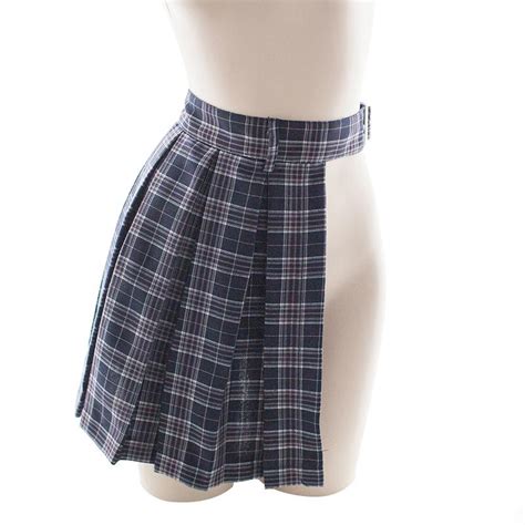 Korean Summer Soft Girl Open Plaid Pleated Skirt Sd00449 Syndrome