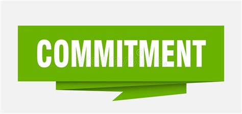 Commitment Graphic Template