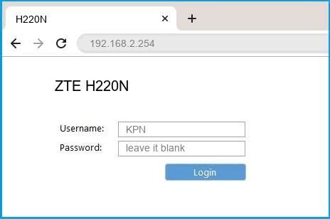 Tutorial cara mengetahui password wifi tanpa software part. 192.168.2.254\192.168.0.1 - ZTE H220N Router login and ...