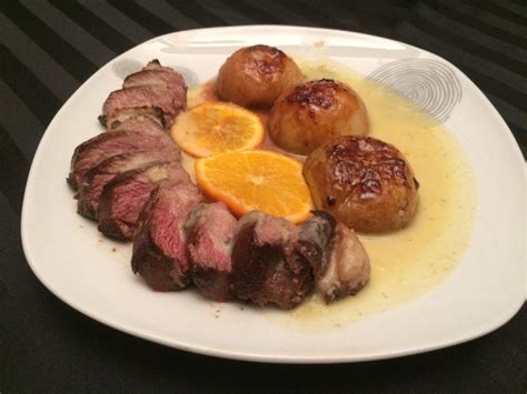 Magrets de canard aux navets glacés à l orange et au miel Bienvenue