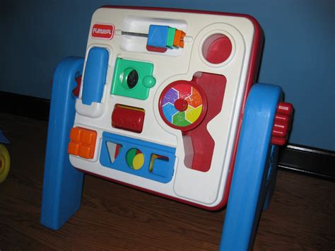 Versatile Playskool Activity Area With Desk And Easel