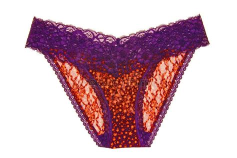 Underwear Woman Isolated Close Up Of Luxurious Elegant Pink Lacy Thongs Panties With Colorful