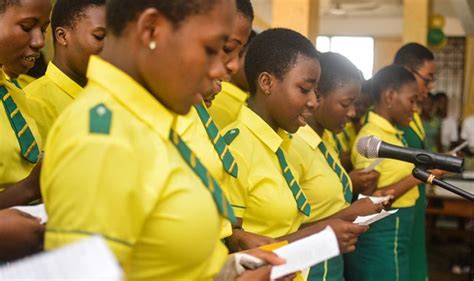 Adorable Photos Of Wesley Girls Shs School Uniform Knustnoticeboard