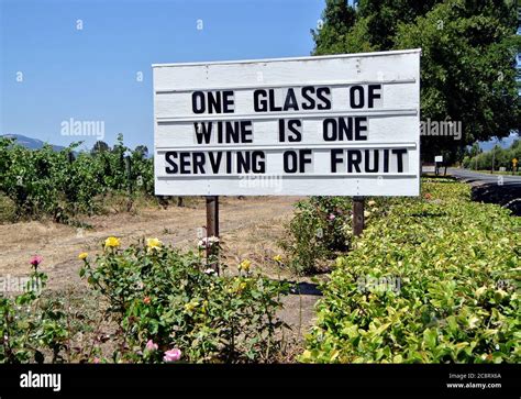 Winery Sign Sonoma Hi Res Stock Photography And Images Alamy