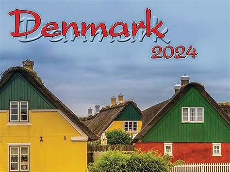 2024 Denmark Wall Calendar By Nordiskal Office Products