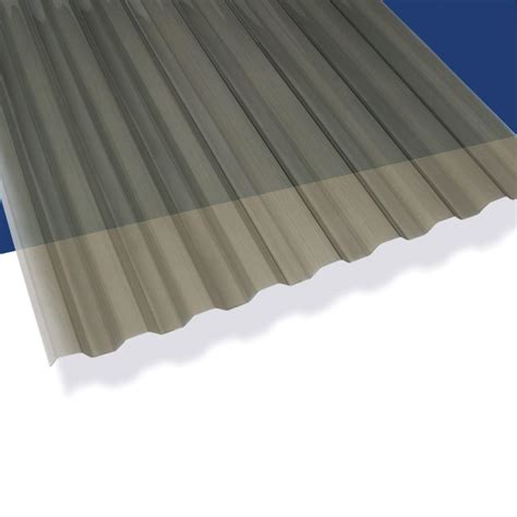 Suntuf 26 In X 12 Ft Polycarbonate Corrugated Roof Panel In Solar