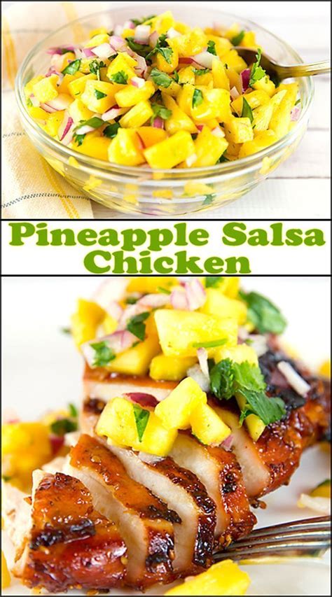 20 min chicken pineapple stir fry is a truly scrumptious recipe that you must need to try. Pineapple Salsa Chicken | Recipe | Salsa chicken ...