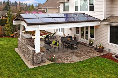 Solar Panel Patio Cover Kit Home Cover