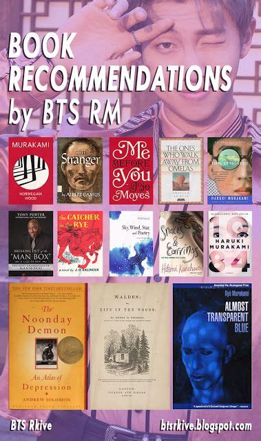 13 Book Recommendations By Bts Rm That Every Army Should Read Book