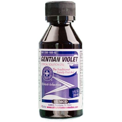 Humco Gentian Violet 2 Solution — Mountainside Medical Equipment
