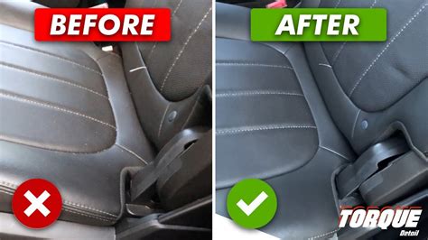 How To Clean Cloth And Leather Car Seats To Showroom New In 2 Steps