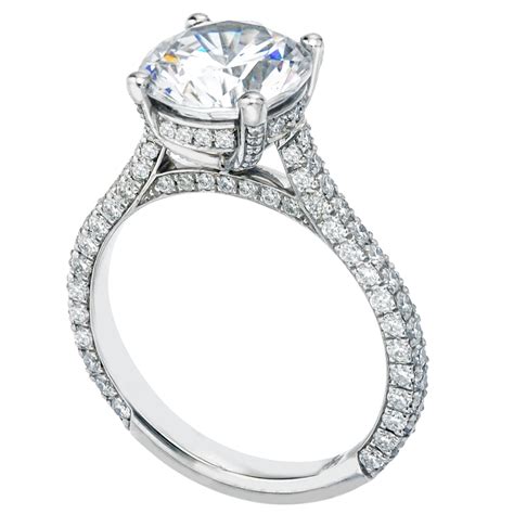 Wr970pd | Quartz engagement ring, Gold simple engagement ring, Round solitaire engagement ring
