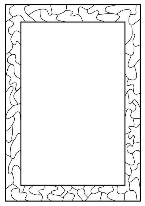 Full Page Borders Page Borders Design Borders For Paper Page Borders