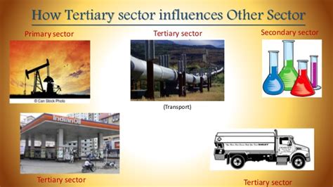 The tertiary sector is composed of the soft parts of the economy, that is, activities where people offer their knowledge. Geographic thoughts : Tertiary Economic Activities