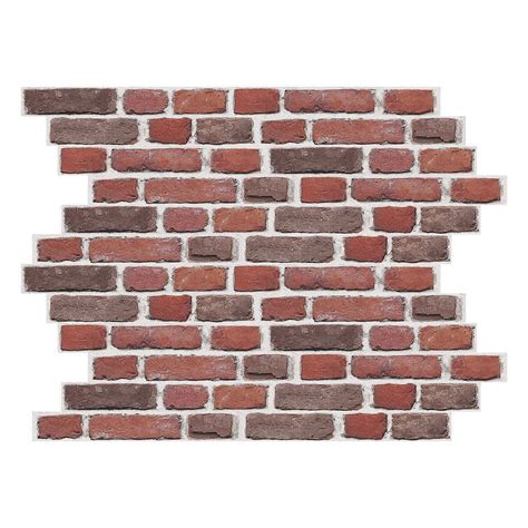 Red Brick Peel & Stick Giant Wall Decals | Oriental Trading in 2021 | Red bricks, Wall decals ...