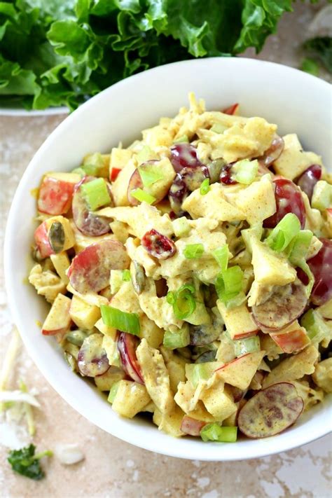 Or try experimenting without different kinds. Healthy Curried Chicken Salad | Recipe | Chicken salad ...