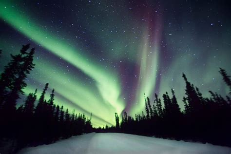 38 Aurora Borealis Alaska Night Sky  Lembut Wallpaper