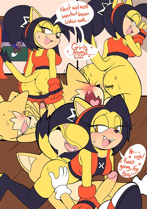 Post Comic Honey The Cat Senshion Sonic The Hedgehog Series Tails