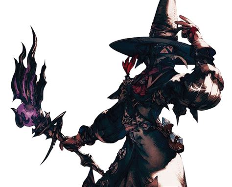 Black Mage Ffxiv The Best Job Ever Black Mage Character Art