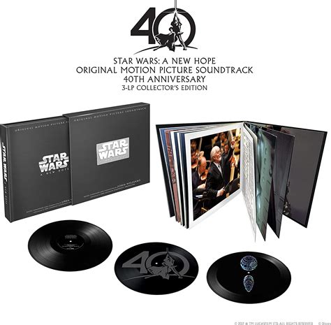 Star Wars Episode Iv A New Hope 40th Anniversary Boxset Vinyl