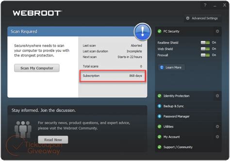 Webroot Secureanywhere Antivirus For Pc Gamers License Key