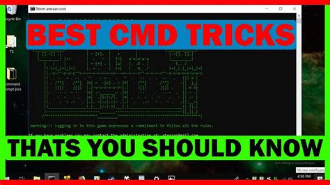Cool Command Prompt Tricks You Should Know Youtube