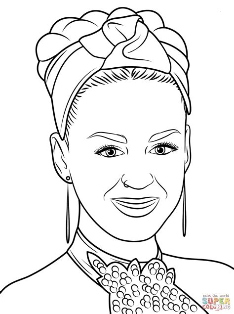 Katy Perry Coloring Page Free Printable Coloring Pages
