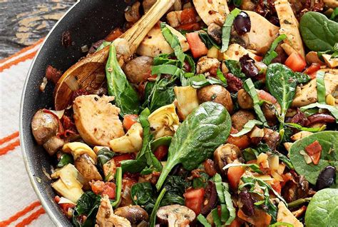 250 low cholesterol indian healthy recipes, low cholesterol foods list. One Skillet Paleo Mediterranean Chicken Recipe | Paleo Newbie