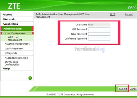 Zte user interface password for zxhn f609 : F609 User Admin Pass Telkom : User Dan Password F609 ...