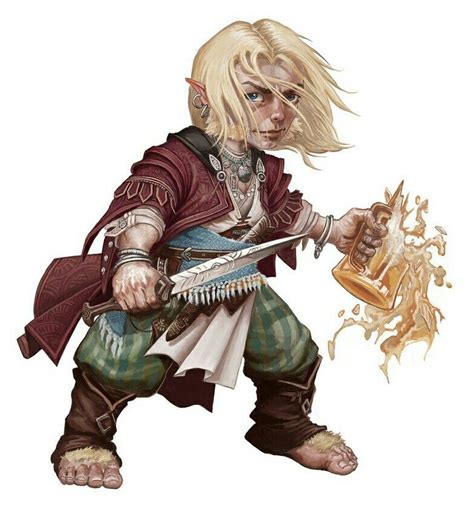 Gnome Bard Pathfinder Pfrpg Dnd Dandd D20 Fantasy Dungeons And
