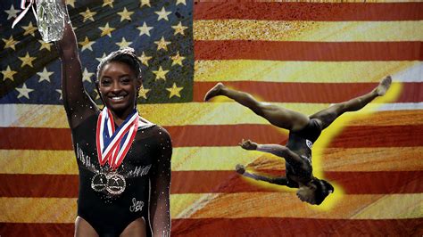 Simone Biles Continues To Show Why Shes The Gymnastics Goat