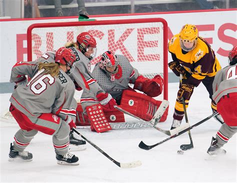 Gophers Swwep Buckeye Womens Hockey In 2 1 Win Pro Hockey News