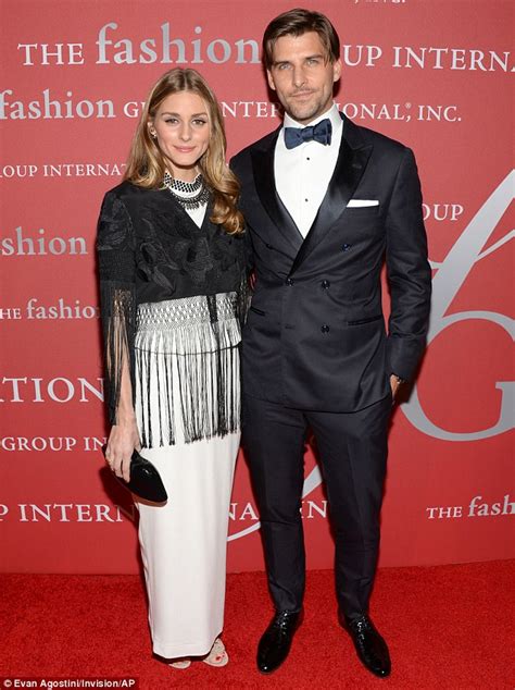 Olivia Palermo In Red Carpet Date Night With Husband Johannes Huebl