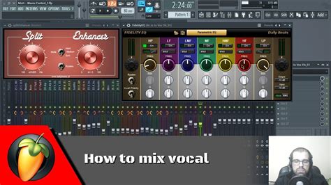 How To Mix Vocals Fl Studio Tutorial Youtube