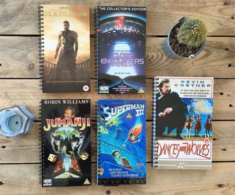 Recycledupcycled Vhs Cover Notebook Etsy