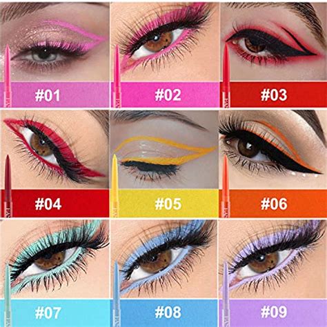 20 Colors Eyeliner Pen Set Eye Shadow Pencil Pearl Eyeliner Kit