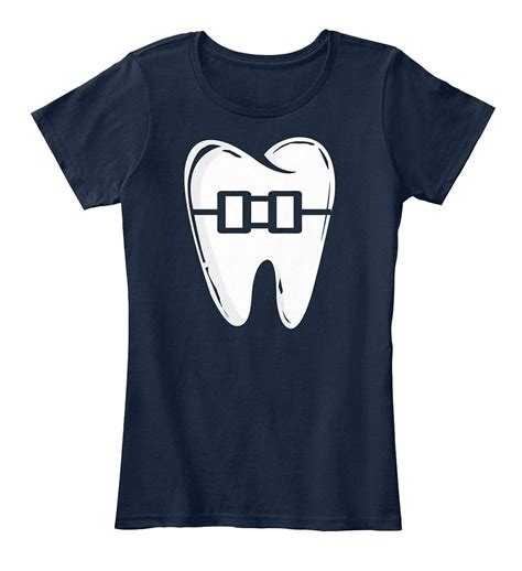 Dentist T Shirt Tooth And Braces Premium Tee Premium Tee 4905 Pilihax