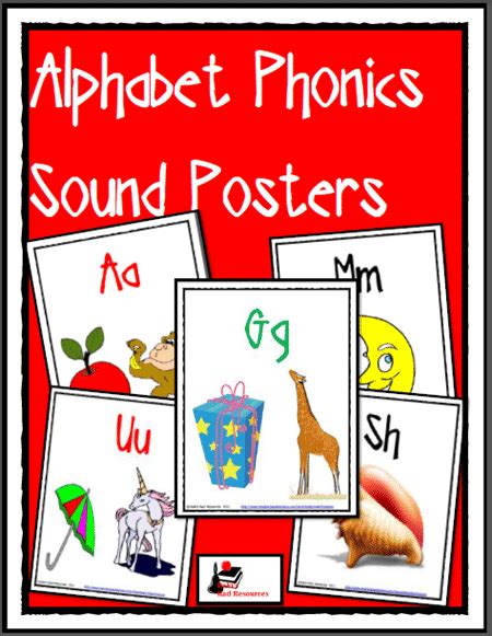 Alphabet Sound Posters From Rakis Rad Resources Classroom Freebies