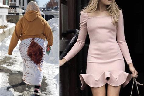 The Worst Clothing Fails Ever Including A Skirt With An Unfortunate Pattern And A Pink Dress