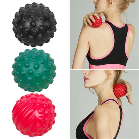 Pu Hand Massage Ball 3 Color Pu Soles Hedgehog Sensory Training Grip The Ball Portable