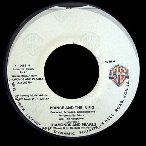 Prince And The Npg Diamonds And Pearls 1991 Vinyl Discogs
