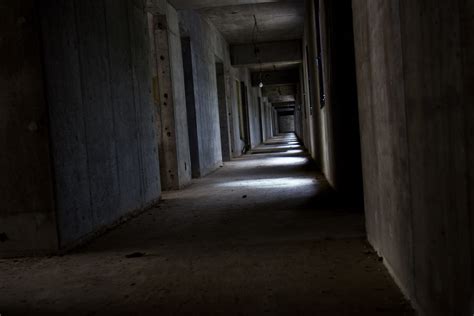 Long Dark Hallway Creepy Corridors Dark Hallway Hallway Dark