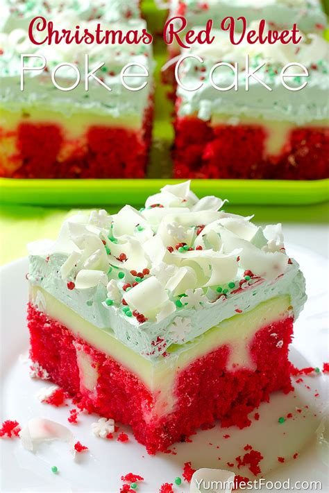 For an easy supper that you can depend on, we picked out some of. Christmas Red Velvet Poke Cake - Recipe from Yummiest Food ...