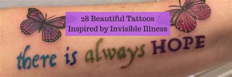 28 Tattoos Inspired By Invisible Illness