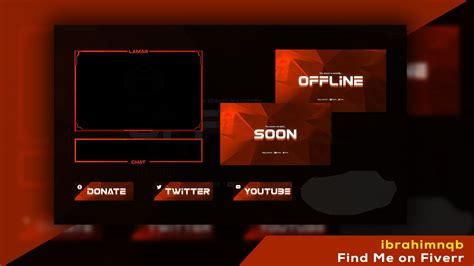 twitch overlay | Overlays, Graphic design services, Twitch