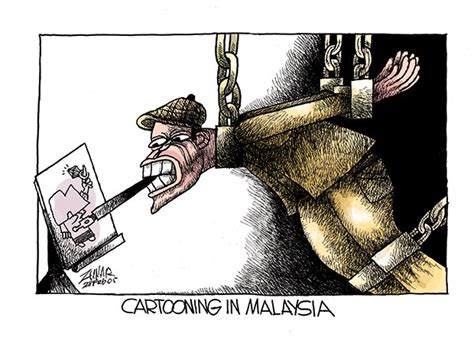 Malaysian Cartoonist Zunar Says I Will Keep Drawing Until The Last Drop Of My Ink Index On
