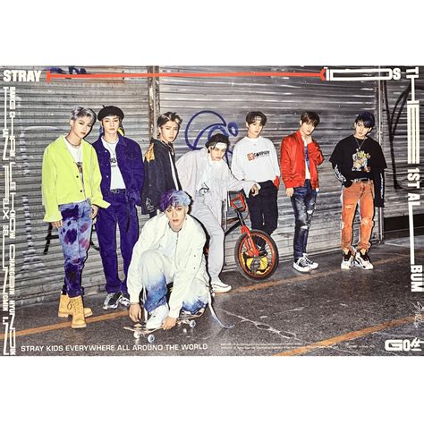 Stray Kids Go生 1st Album Official Posters 3 Posters Set Kpop Usa